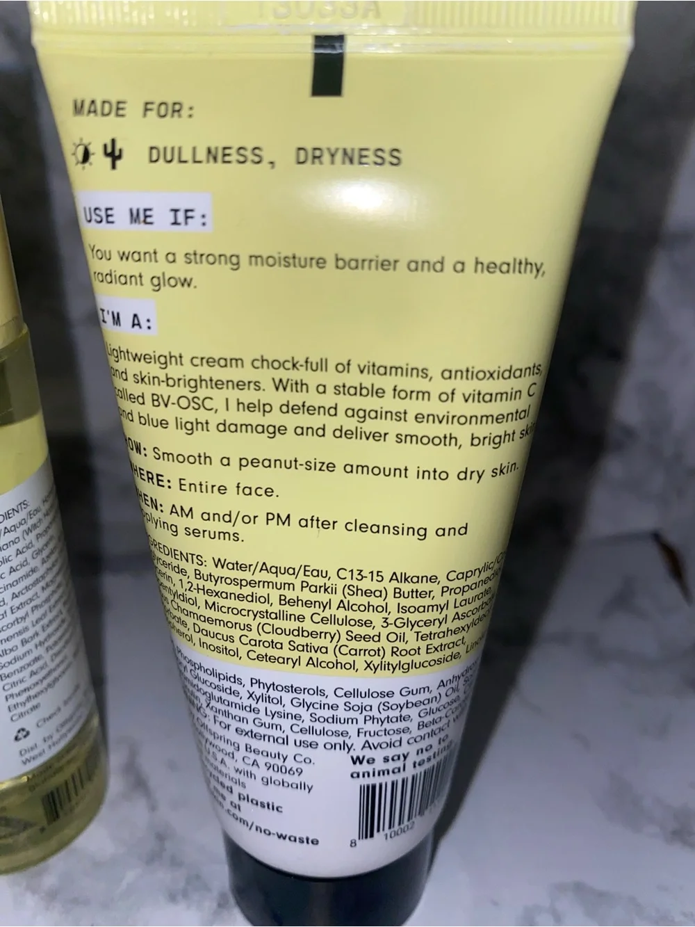 Bundle Versed Weekend Glow Daily Brightening Moisturizer - Pale Yellow